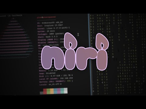 Trying out Niri for the first time