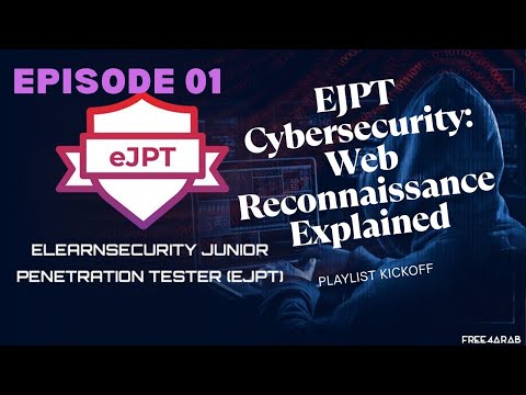 Website Reconnaissance for eJPT | Web Recon Basics to Advanced | eJPT Full Course 2026