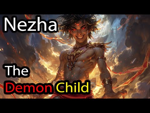 Nezha, the Demon child and Warrior God | Chinese Mythology Explained | Chinese God Stories | ASMR
