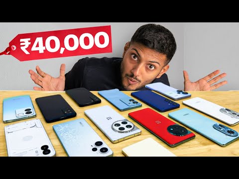 5 Best Smartphones Under ₹40,000 !