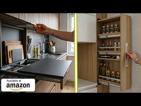 46 Amazon Space-Saving Finds for Small Kitchens & Tiny Countertops (With Prices)