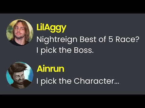 I challenged LilAggy to a Nightreign Race