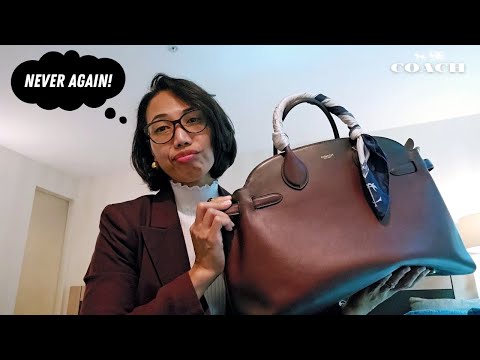 I SO FREA**** REGRET THIS! NEVER AGAIN!🫤 ft. COACH EMPIRE CARRYALL 40