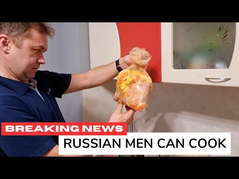 Russian men actually can cook 🇷🇺 What russian men cook for dinner | Siberia