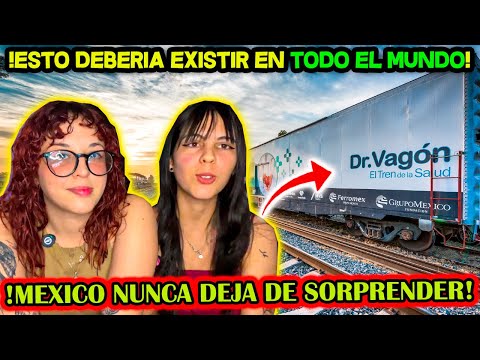 CUBANAS REACCIONAN a El DR Vagon el tren hospital de México