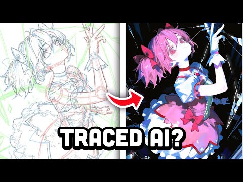 Did This Artist Get Caught TRACING While Livestreaming?