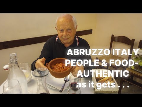 #99 ABRUZZO ITALY ADVENTURE FIRST QUIET WALK in NEW VILLAGE of San Martino Sulla Marrucina & Dinner.