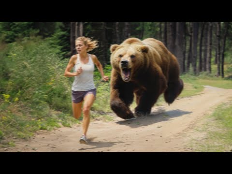 Bear ATTACKS Woman at Yellowstone National Park!