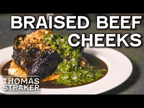Braised Beef Cheeks with Polenta & Gremolata | Tasty Business