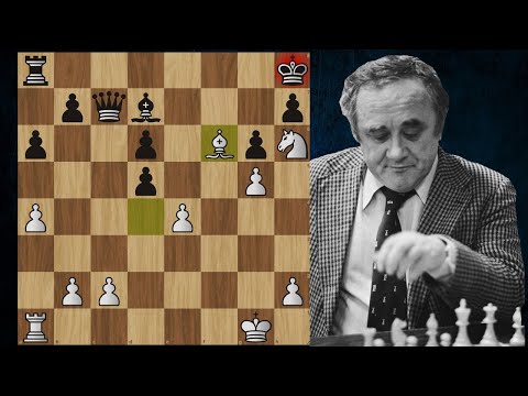 Пожертвовал КОНЯ и ФЕРЗЯ ради матовой атаки! Ефим Геллер - Юрий Аникаев. Минск 1979. Шахматы