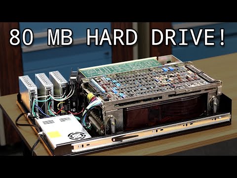 Connecting an 80MB Hard Drive to my PDP-11