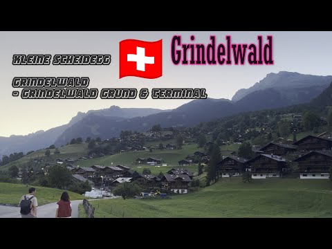 SWITZERLAND | Kleine Scheidegg | Grindelwald Grund and Terminal | Eiger Lodge | EP10