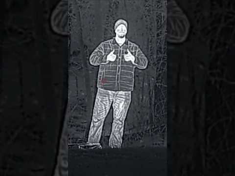 Testing wrapping paper against the RIX Leap L6R thermal scope