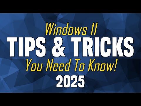 Windows 11 Tips & Tricks You Need to Know! 2025