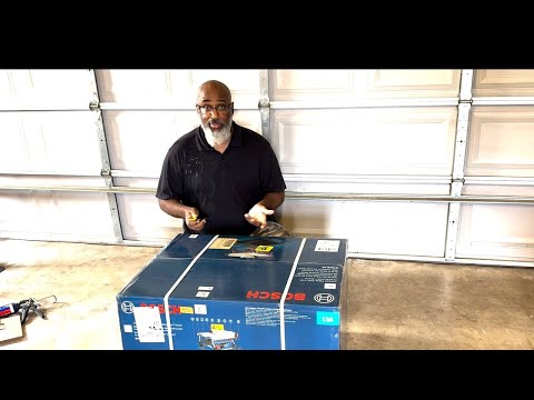 Bosch GTS 15 10 unboxing