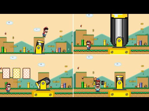 Mario's Warp Cannon Calamity