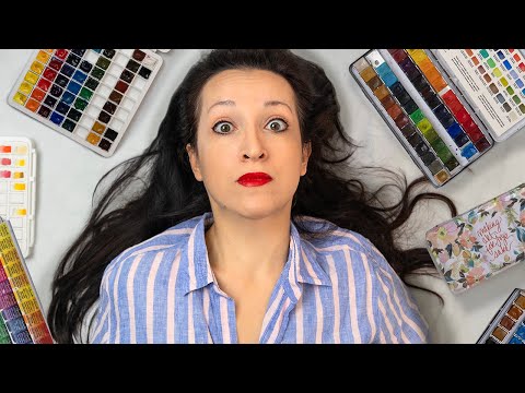 I blew it all up. How I changed my entire watercolor game and organization