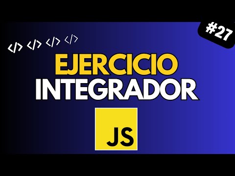Integrative Exercise | ⭐ Javascript Course from Scratch 🚀 #27