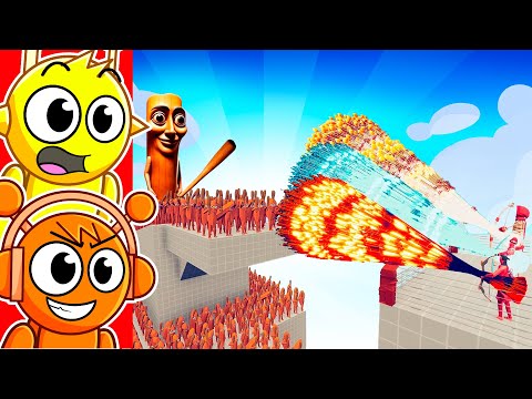 Reacting to 100 TUNG TUNG SAHURS vs EVERY GOD! (TABS)