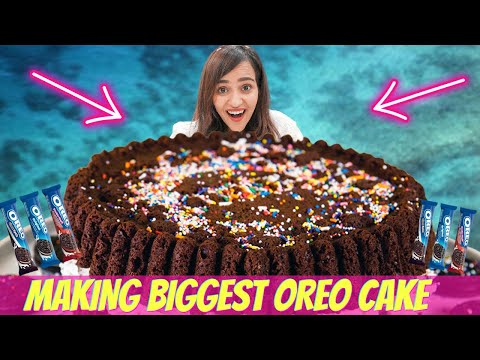 Making the WORLD'S Biggest OREO Cake 🎂 | दुनिया का सबसे बड़ा ओरियो केक | Rs 10000