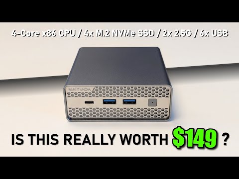 Is $149 TOO CHEAP for a 4 SSD NAS? (Maiyunda M1S NAS Review)