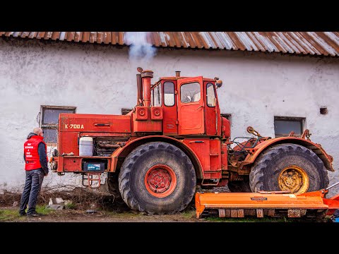 14.9L V8 Diesel Turbo - Kirovec K-700A - Start After 8 Years + Test Drive