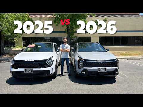 NEW 2026 Kia Sportage X-line vs OLD 2025 Kia Sportage X-line