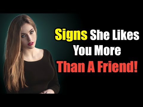10 Powerful Signs She Likes You More Than a Friend | Hidden Dark Psychology Women Never Admit