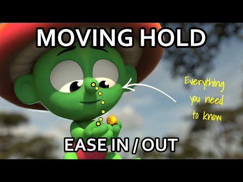 How to Use Moving Holds and Ease In/Out for Better Animation!