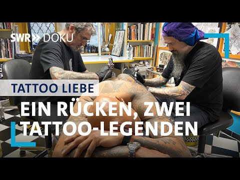 Wenn zwei Tätowierer gleichzeitig am Rücken arbeiten | Tattoo Liebe | SWR Doku