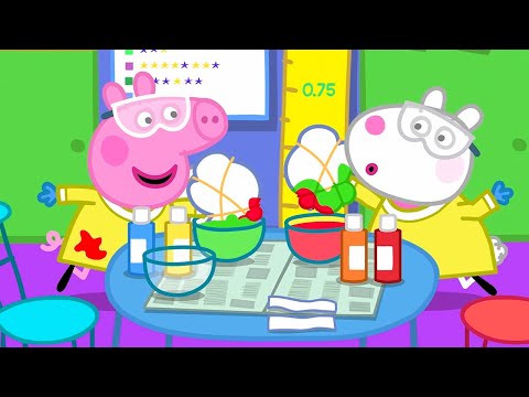 Peppa Pigs Learns How To Tie Dye 🐷 🌈 Playtime With Peppa