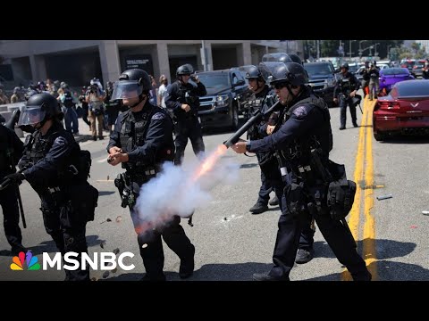 ‘Militarization of our communities’: CA Union VP on arrests at L.A. protests