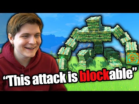 Zelda, but if I say "block" then 10 bosses spawn