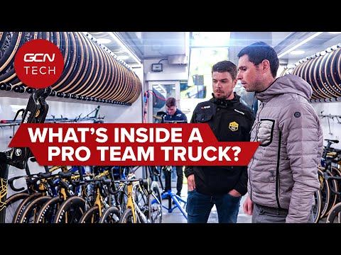 Visma - Lease A Bike Pro Cycling Team | Mechanics' Giro Truck Tour