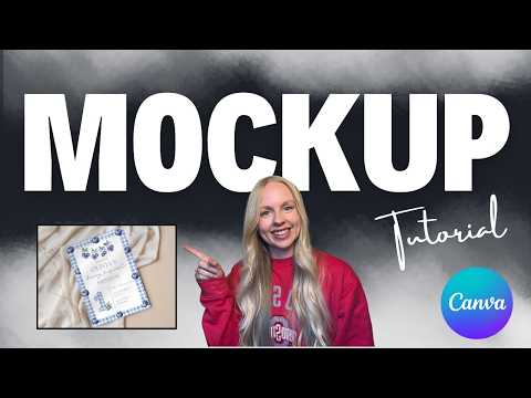 How to Create Mockups in Canva for FREE (3 ways)