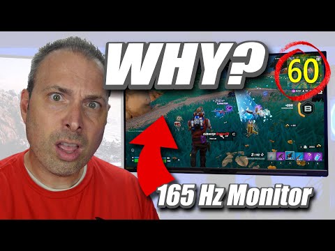Why Are my Games Stuck at 60FPS on my 165Hz Monitor??? | The Hidden Fix You Need to Know!