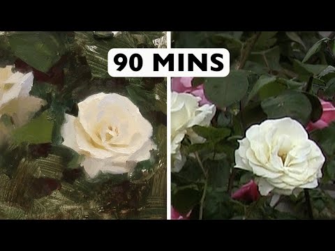 My FASTEST Technique for Realistic Oil Paintings