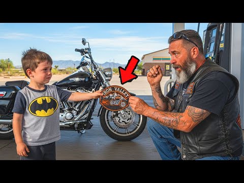 "My Dad Had Patches Like Yours" — Kid's Words at Gas Station Made Biker Call Entire Club
