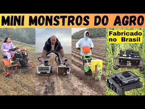 MACHINES from CHINA: little monsters that do everything! They are already manufacturing in Brazil.