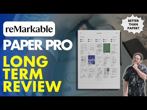reMarkable Paper Pro Review After Months of Daily Use!