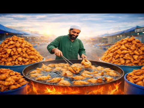 PESHAWARI FAMOUS CHICKEN PAKORA &PAKORA FISH | 300KG CHICKEN PAKORA & FISH SOLD DAILY