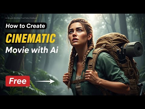 How To Create Cinematic Movie AI Videos - %100 Free & Unlimited