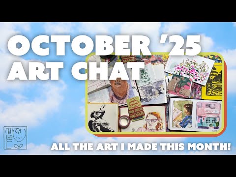 OCTOBER ART CHAT ✨ All the art I made in October 2025