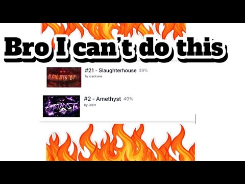 I played extreme demon roulette bad idea Geometry dash