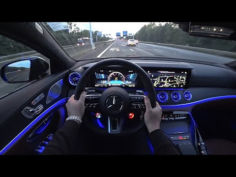 The New Mercedes AMG GT 63 S E Performance 2025 Test Drive