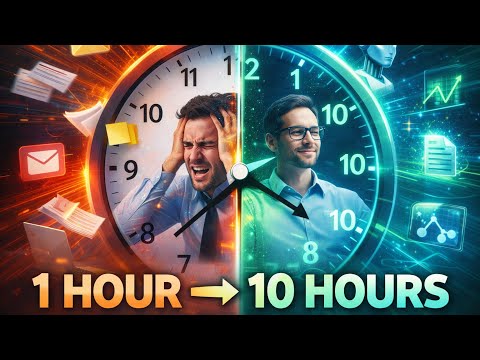 How AI Turns 1 Hour of Work Into 10 Hours of Productivity