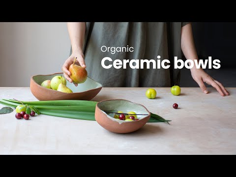 Handmade ceramic bowls: handbuilding with slabs