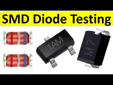 SMD diode testing using multimeter guide