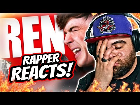 BRO JUST STOP IT! | RAPPER REACTS To REN - Fire in the Booth 🇬🇧 (First Time Reaction!)