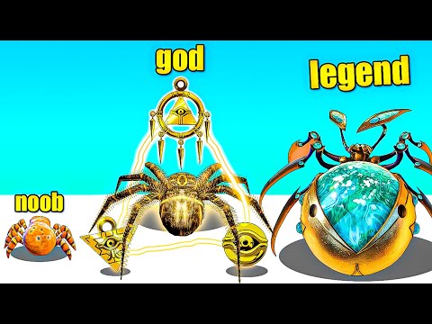 Evolving spiders to destroy mankind
